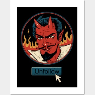 Unfollow the Devil Posters and Art